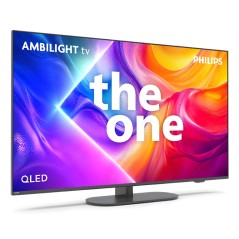 Philips The One 55PUS9000 - 55" 4K UHD Smart TV in Pistol Metal - Stunning Picture Quality & Sleek Design